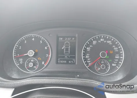 2013 Volkswagen Passat 2.5L Se from USA, damaged, VIN 1VWBH7A37DC130944